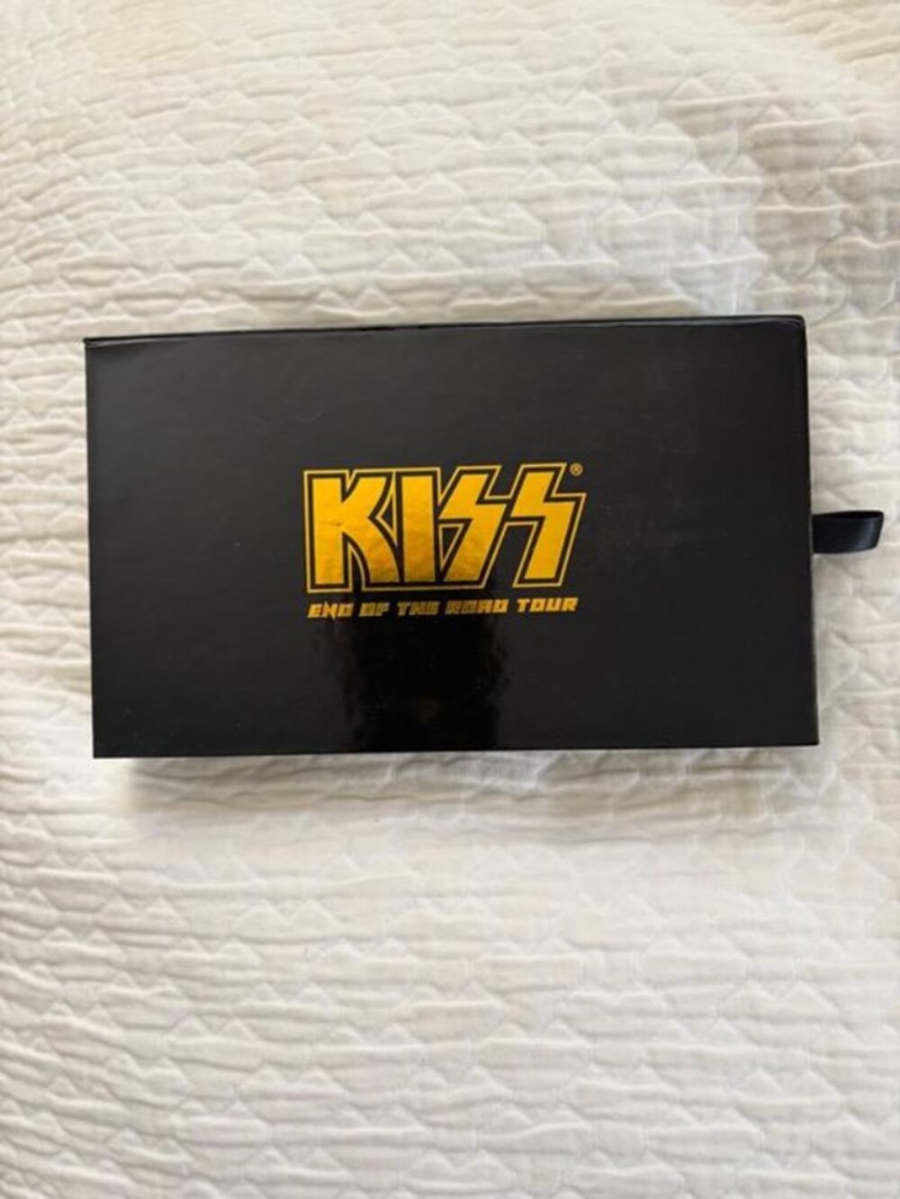KISS “End of the Road” Tour Limited Edition Gold VIP Ticket